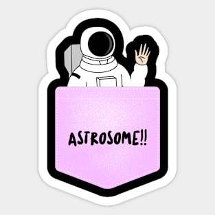 Astronouttt Sticker